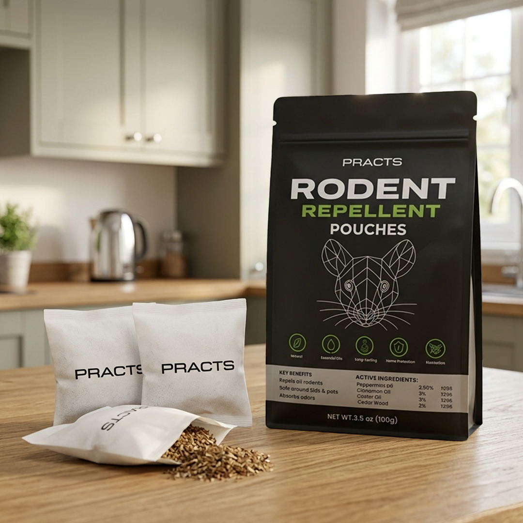 PRACTS Rodent Repellent Pouches | 10 pouches